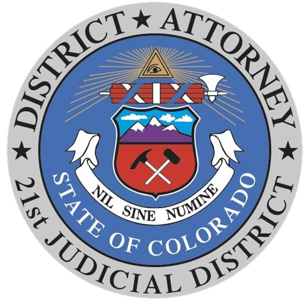 Seal of the 21st Judicial District Attorney's Office 