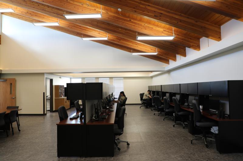 Inside Mesa County Sheriff's Office Clifton substation.