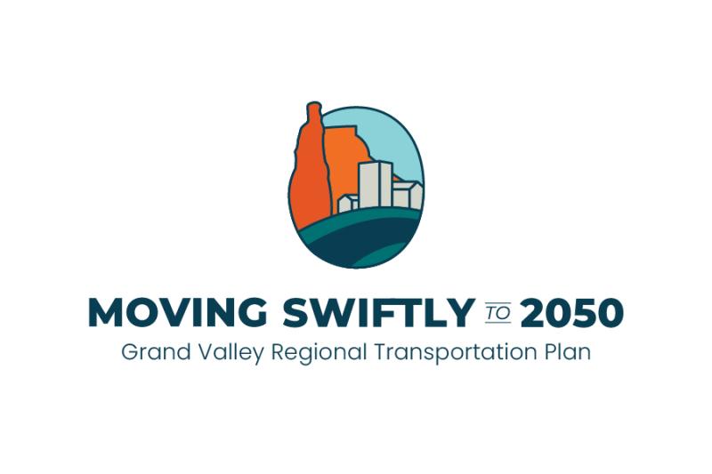 Moving Swiftly to 2050 Grand Valley Regional Transportation Plan Logo