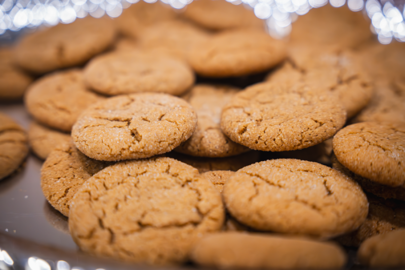 Brown sugary cookies. 